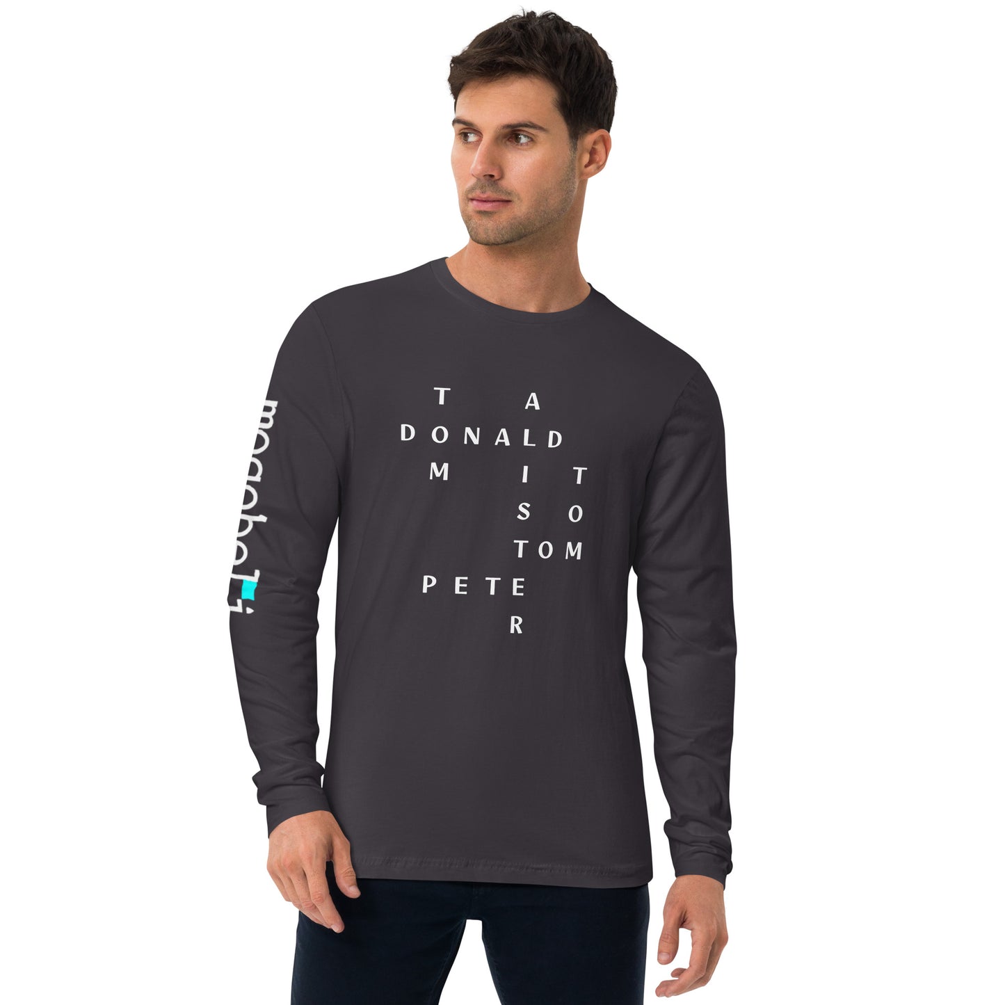 The Answers Long Sleeve Crew (dark shirt)