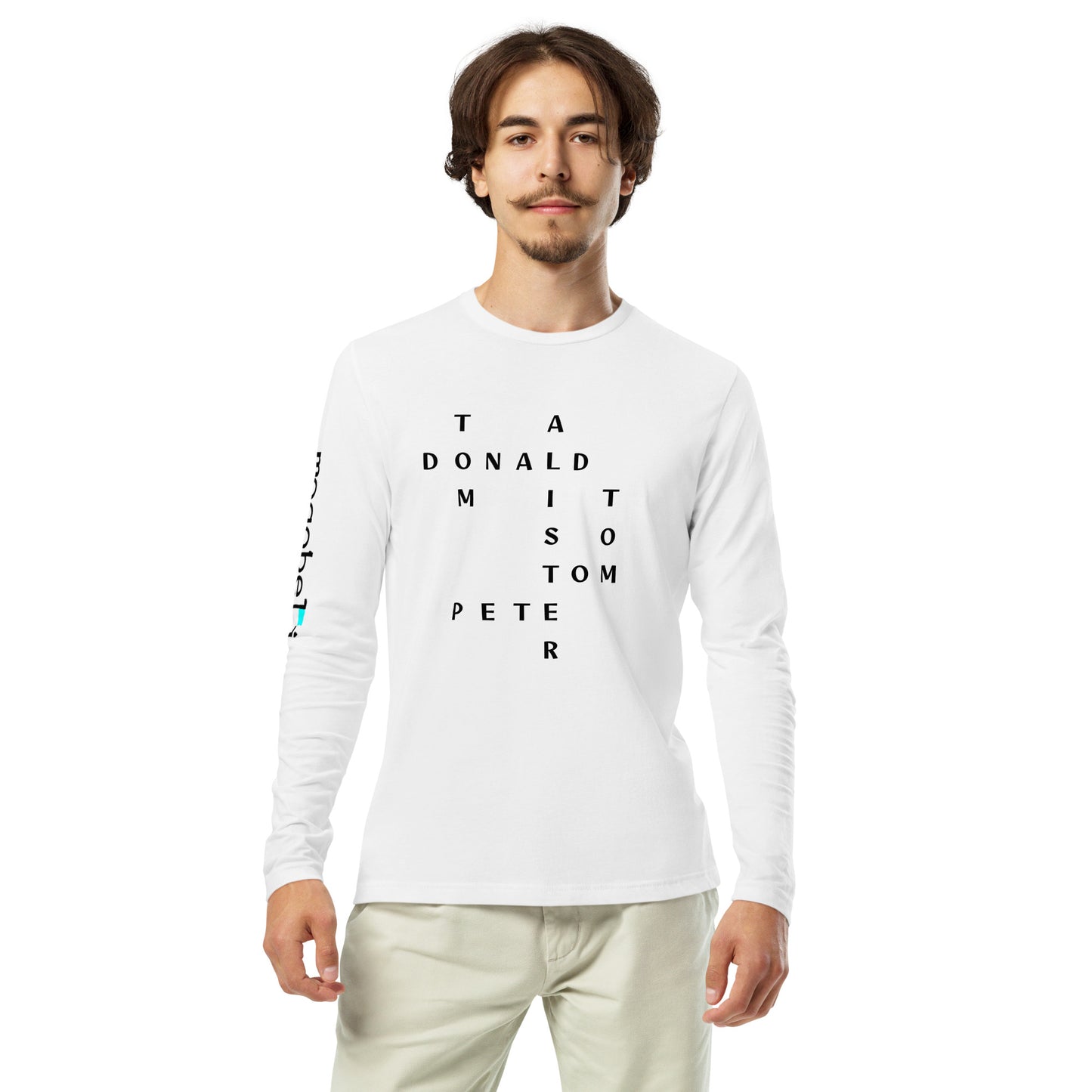 The Answers Long Sleeve Crew (White)