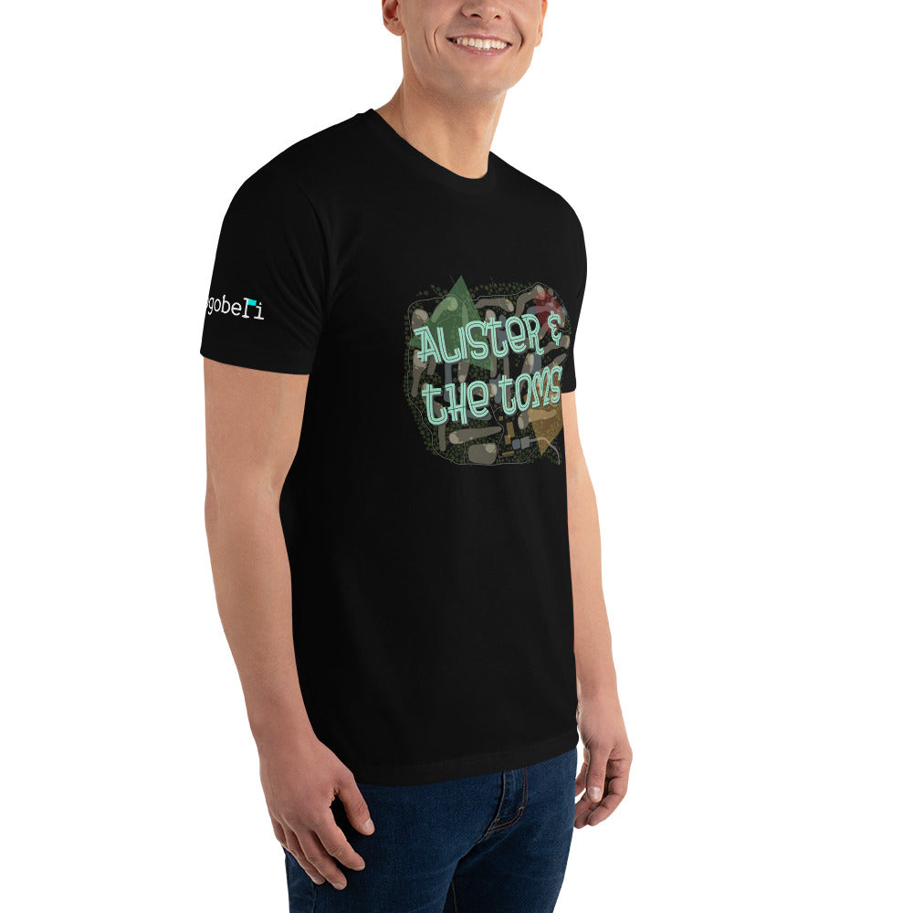 Alister & the Toms T-shirt (dark shirt)