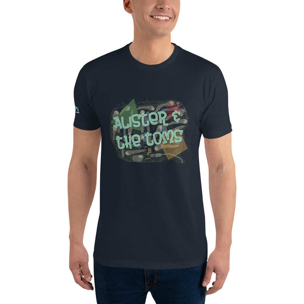 Alister & the Toms T-shirt (dark shirt)