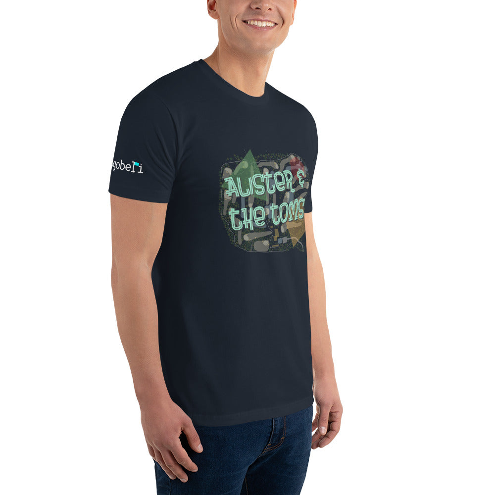 Alister & the Toms T-shirt (dark shirt)