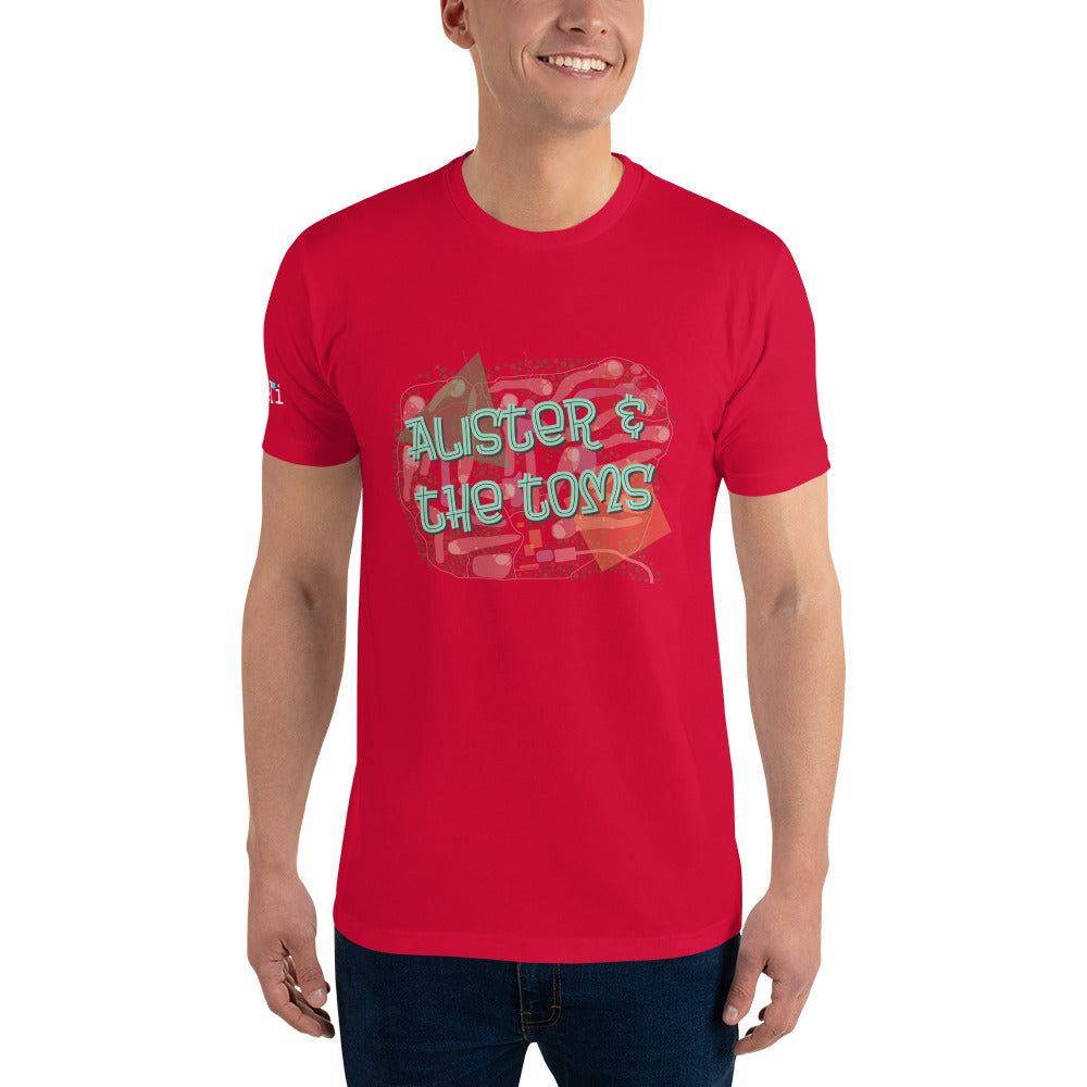 Alister & the Toms T-shirt (dark shirt)