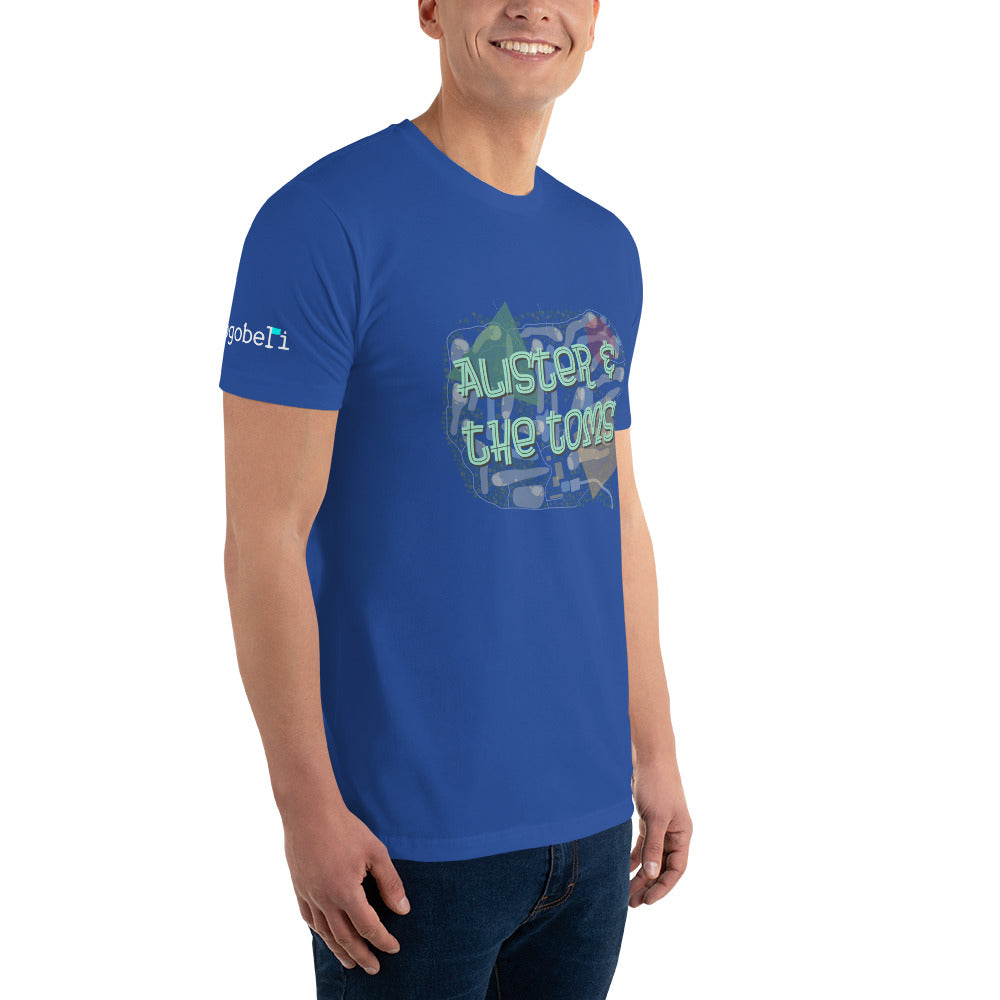 Alister & the Toms T-shirt (dark shirt)